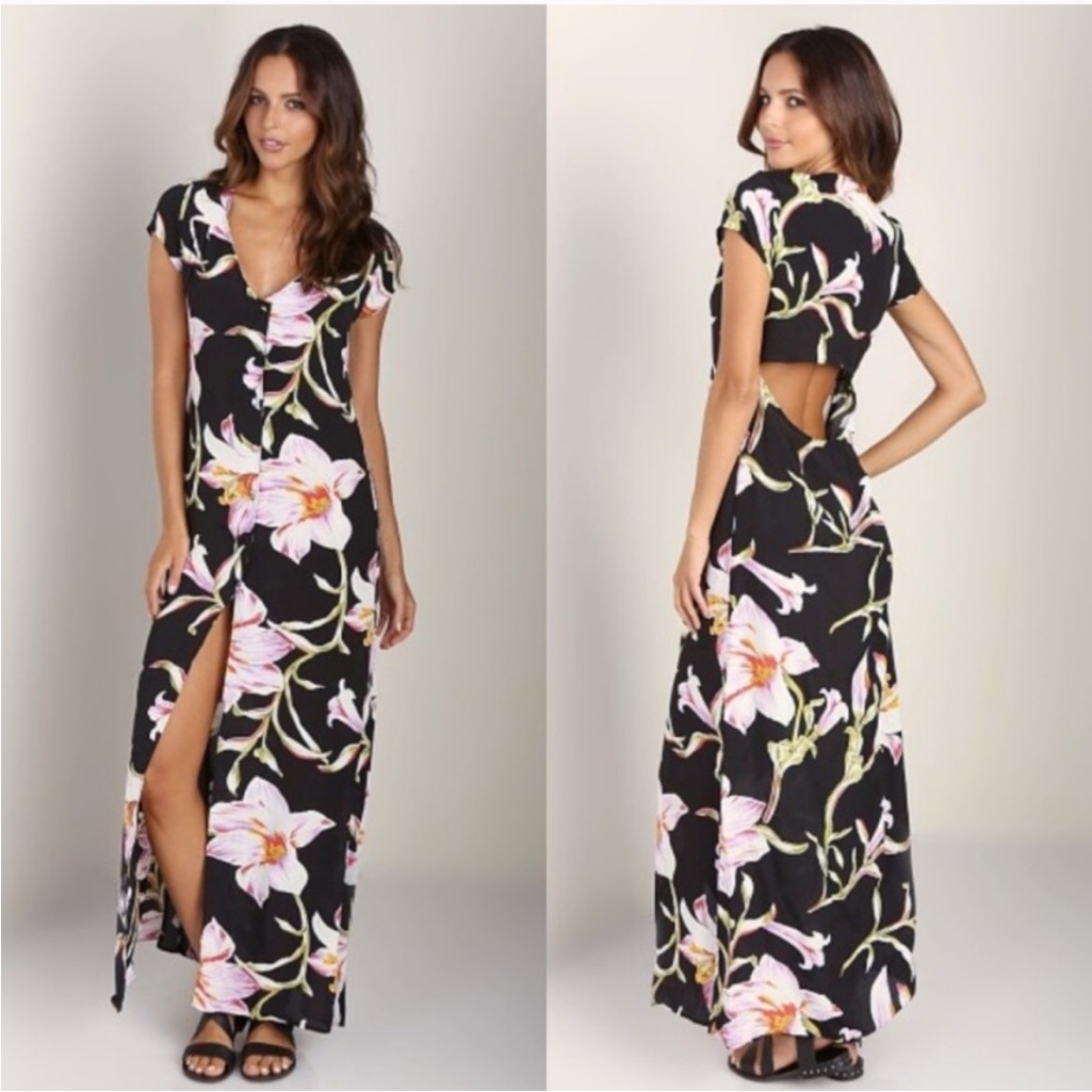 Flynn Skye Eterie Maxi Dress Lily Cutout